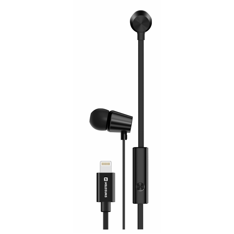 SWISSTEN SŁUCHAWKI DYNAMIC YS500 BLACK LIGHTNING-18526
