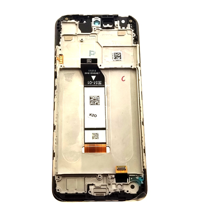 LCD XIAOMI REDMI NOTE 10 5G BLACK SERVICE PACK-18844