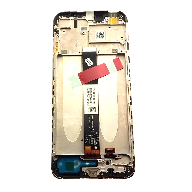 LCD XIAOMI REDMI 10A 9A 9C 9AT BLACK SERVICE PACK-18846