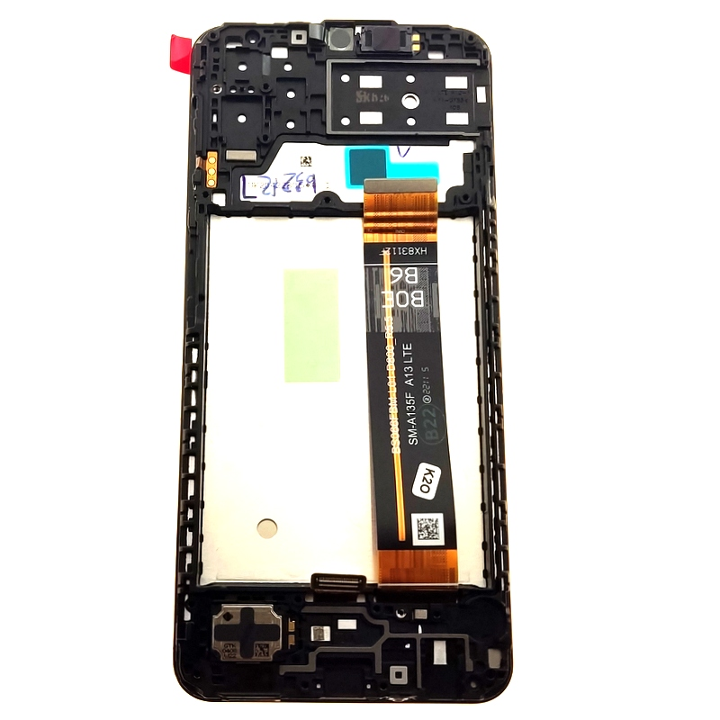 LCD SAMSUNG A135 A13 BLACK SERVICE PACK-18991