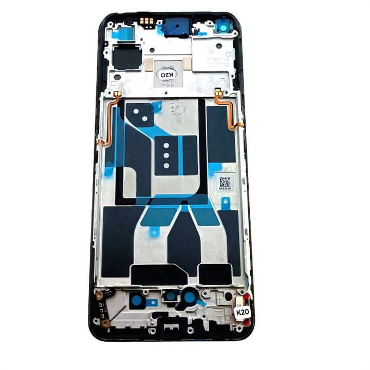 LCD REALME GT 5G RMX2202 BLACK SERVICE PACK-19160