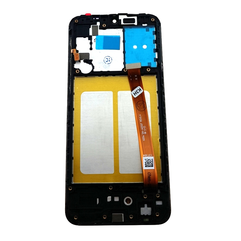 LCD SAMSUNG A20E A202 BLACK FRAME-19687 LCD SAMSUNG A20E A202 BLACK FRAME-19687