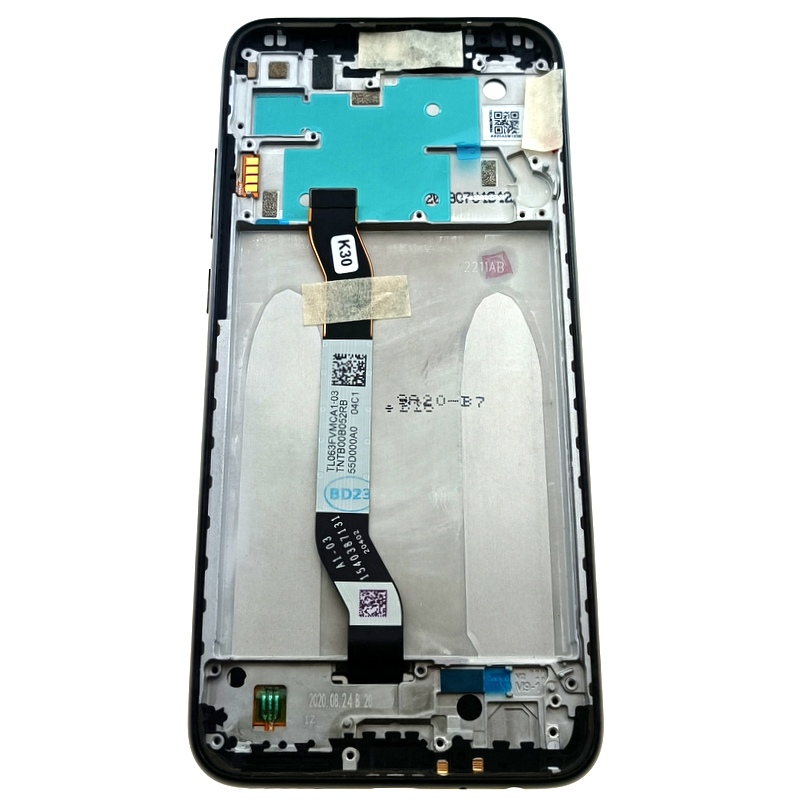 LCD XIAOMI REDMI NOTE 8 BLACK SERVICE PACK-19704 LCD XIAOMI REDMI NOTE 8 BLACK SERVICE PACK-19704