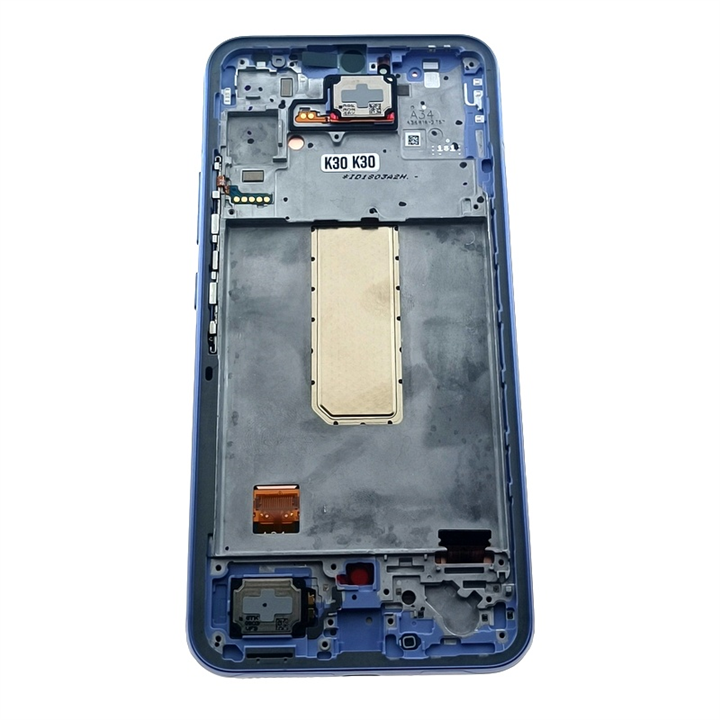 LCD SAMSUNG A34 5G A346B  FIOLETOWY SERVICE PACK-20096