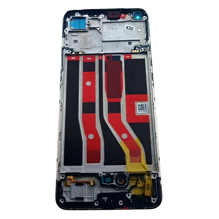 LCD OPPO F19 CHP2219 / A74 4G BLACK SERVICE PACK-20137