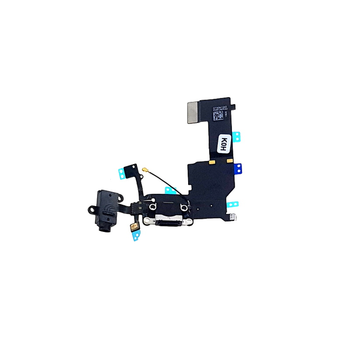 TAŚMA IPHONE 5C USB MIKROFON AUDIO BLACK-15974