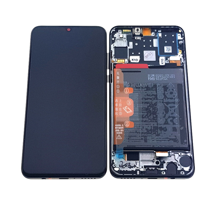 LCD HUAWEI P30 LITE BLACK SERVICE PACK -17974