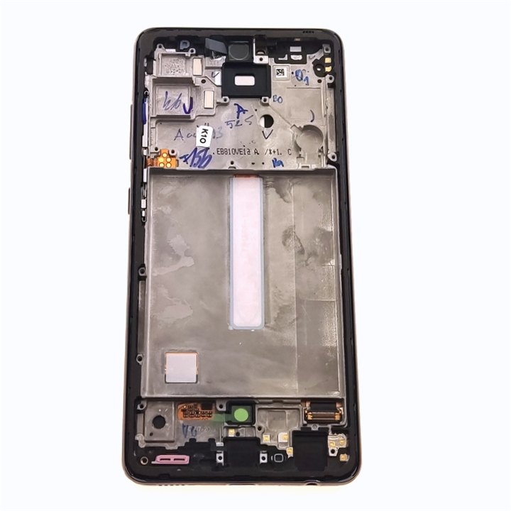 LCD SAMSUNG A526 A52 BLACK SERVICE PACK-18551