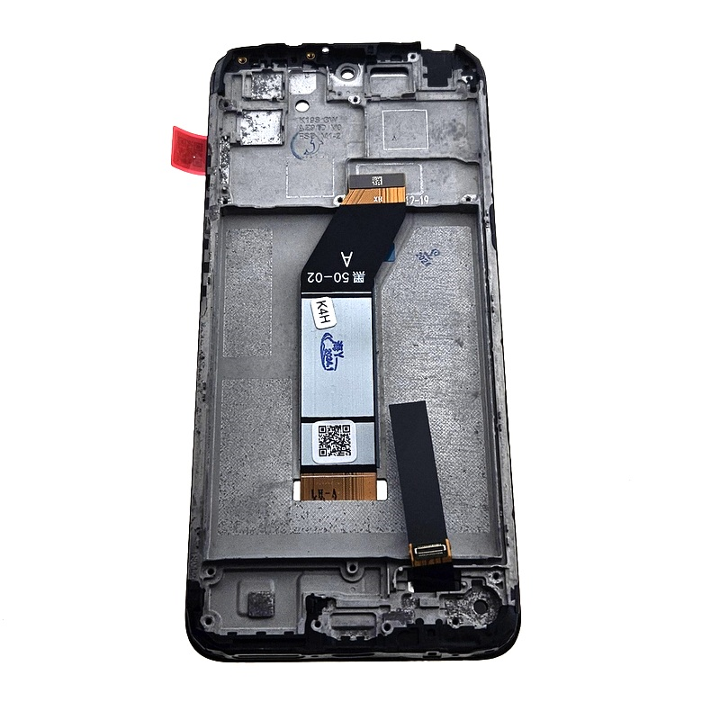 LCD XIAOMI REDMI 10 2022 BLACK FRAME BLACK-21548