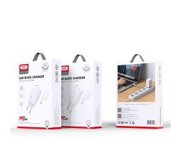 XO ŁAD SIEC USB-C 65W + KABEL USB-C - USB-C-21389