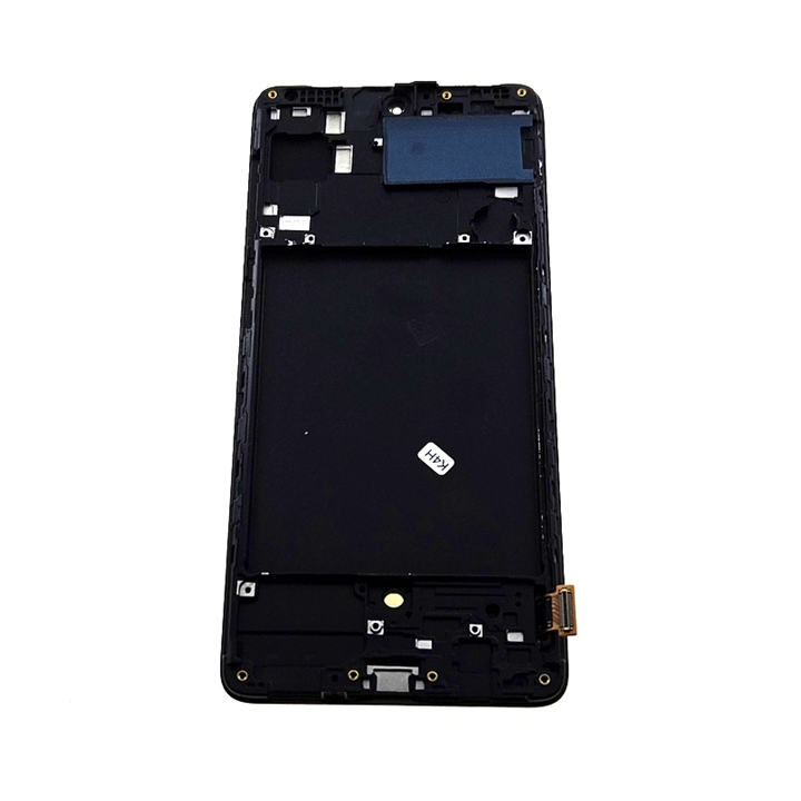 LCD SAMSUNG A71 A715 BLACK OLED FRAME-21730