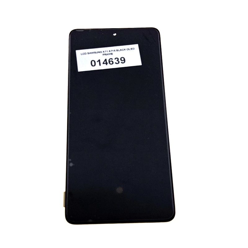 LCD SAMSUNG A71 A715 BLACK OLED FRAME-21731 LCD SAMSUNG A71 A715 BLACK OLED FRAME-21731