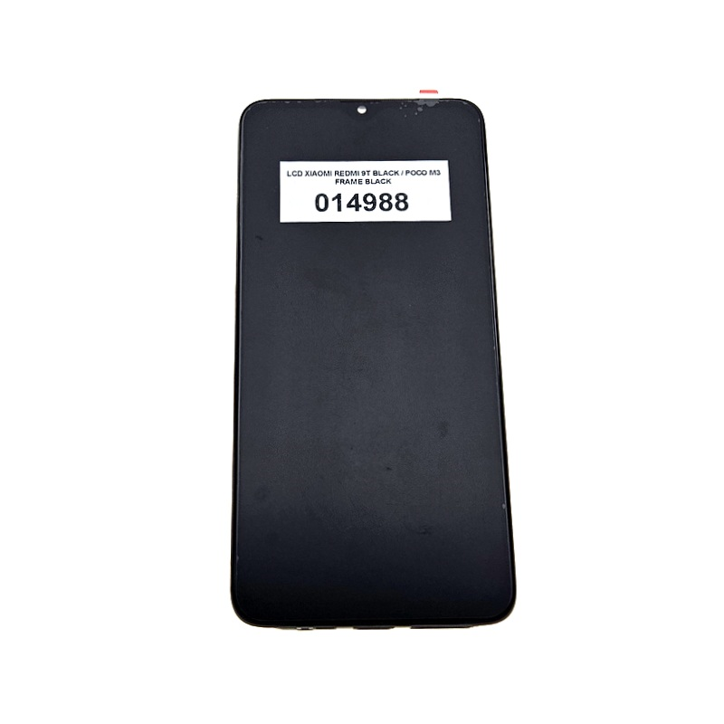 LCD XIAOMI REDMI 9T BLACK / POCO M3 FRAME BLACK-21849