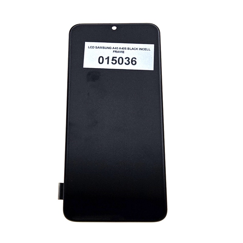 LCD SAMSUNG A40 A405 BLACK INCELL FRAME-21900 LCD SAMSUNG A40 A405 BLACK INCELL FRAME-21900