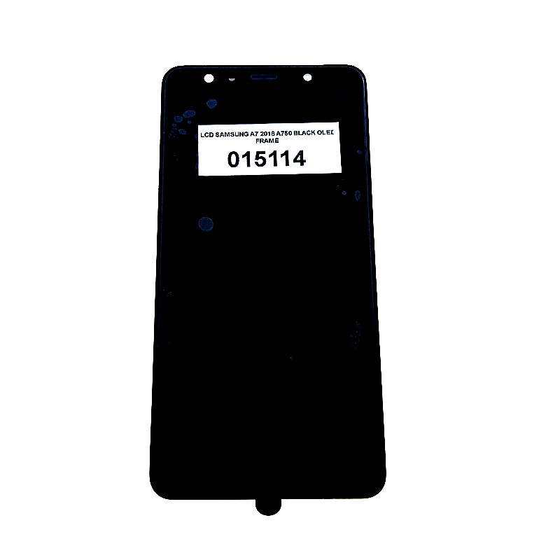 LCD SAMSUNG A7 2018 A750 BLACK OLED FRAME-22038 LCD SAMSUNG A7 2018 A750 BLACK OLED FRAME-22038