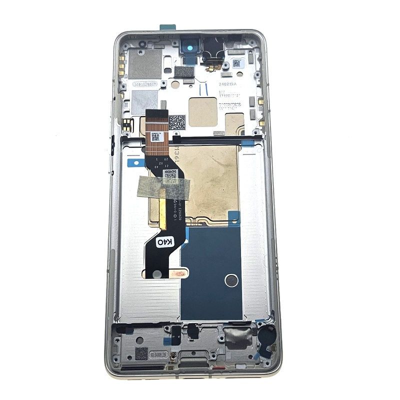 LCD MOTO EDGE 50 PRO SILVER SERVICE PACK-21988 LCD MOTO EDGE 50 PRO SILVER SERVICE PACK-21988