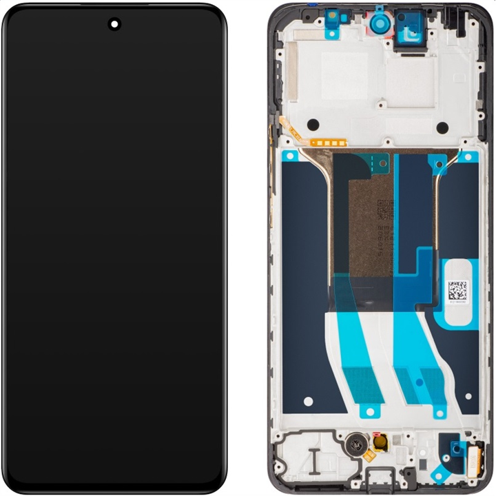 LCD REALME 12+ PLUS RMX3867 BLACK SERVICE PACK-22104