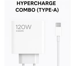 ŁAD SIECIOWA XIAOMI USB-A + KABEL USB-C 120W-22178