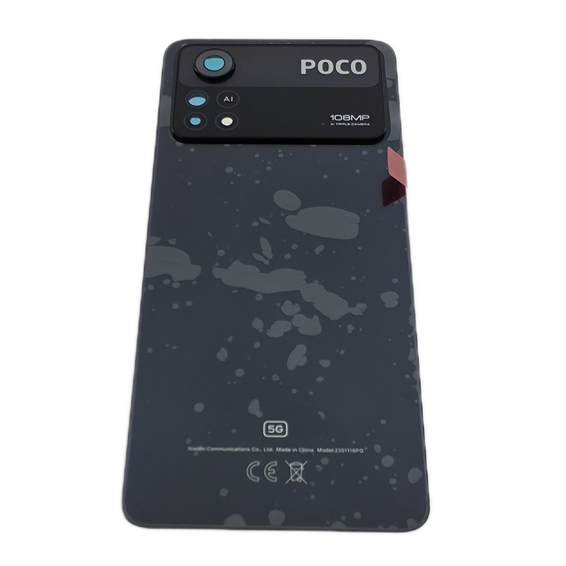 KLAPKA BATERII XIAOMI POCO X4 PRO 5G BLACK SERVICE-22394