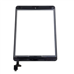DOTYK IPAD MINI 1 / 2 BLACK WITH IC-17608