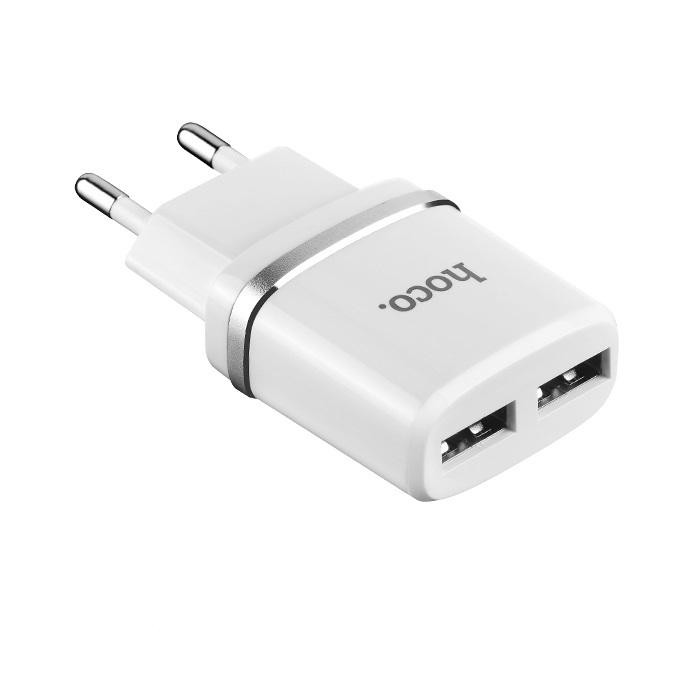 HOCO ŁADOWARKA SIEC 2.4A 2xUSB LIGHTNING IPHONE Bi-12288 HOCO ŁADOWARKA SIEC 2.4A 2xUSB LIGHTNING IPHONE Bi-12288