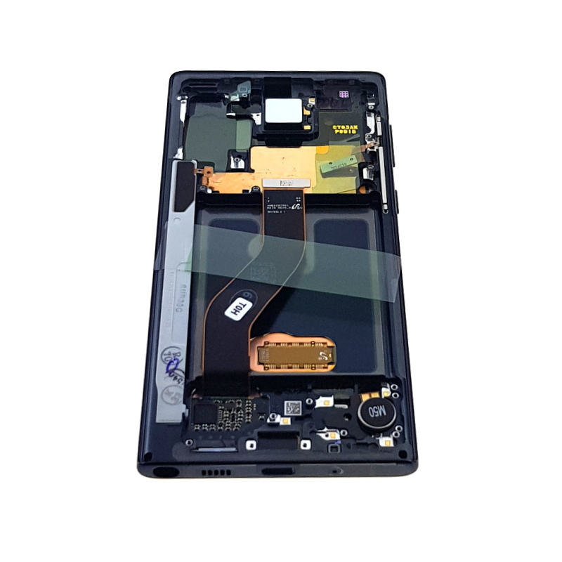 LCD SAMSUNG N970 NOTE 10 BLACK SERVICE PACK-15407