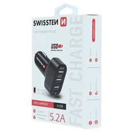 SWISSTEN ŁAD SAM 3xUSB 5.2A -15216 SWISSTEN ŁAD SAM 3xUSB 5.2A -15216