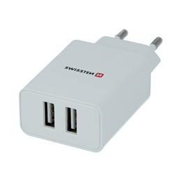 SWISSTEN ŁAD SIEC 2.1A 2xUSB LIGHTNING IPHONE Bi-15230