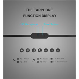 SWISSTEN SŁUCHAWKI DOUSZNE SUPERBASS YS900 BLACK-15265