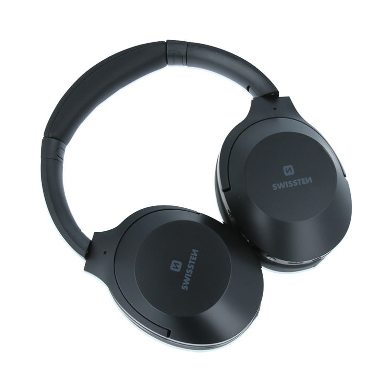SWISSTEN SŁUCHAWKI NAUSZNE BT HURRICANE BLACK-15277