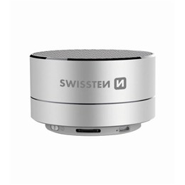 SWISSTEN GŁOŚNIK BLUETOOTH I-METAL SILVER 3W-15280 SWISSTEN GŁOŚNIK BLUETOOTH I-METAL SILVER 3W-15280