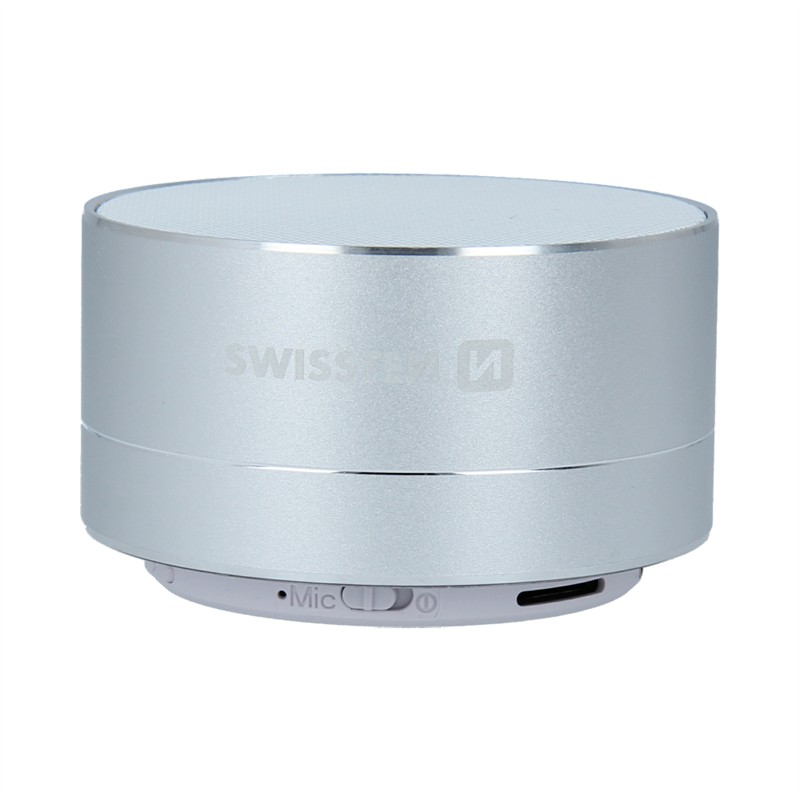 SWISSTEN GŁOŚNIK BLUETOOTH I-METAL SILVER 3W-15285