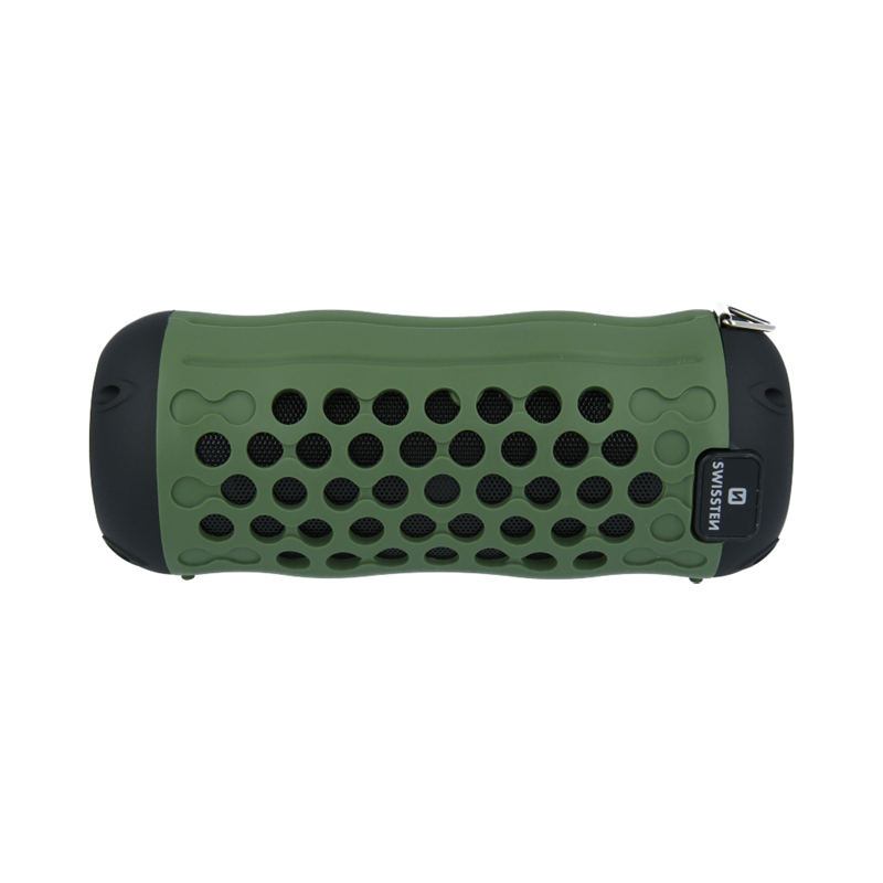 SWISSTEN GŁOŚNIK BLUETOOTH X-BOOM GREEN 2x5W IPX5-15296