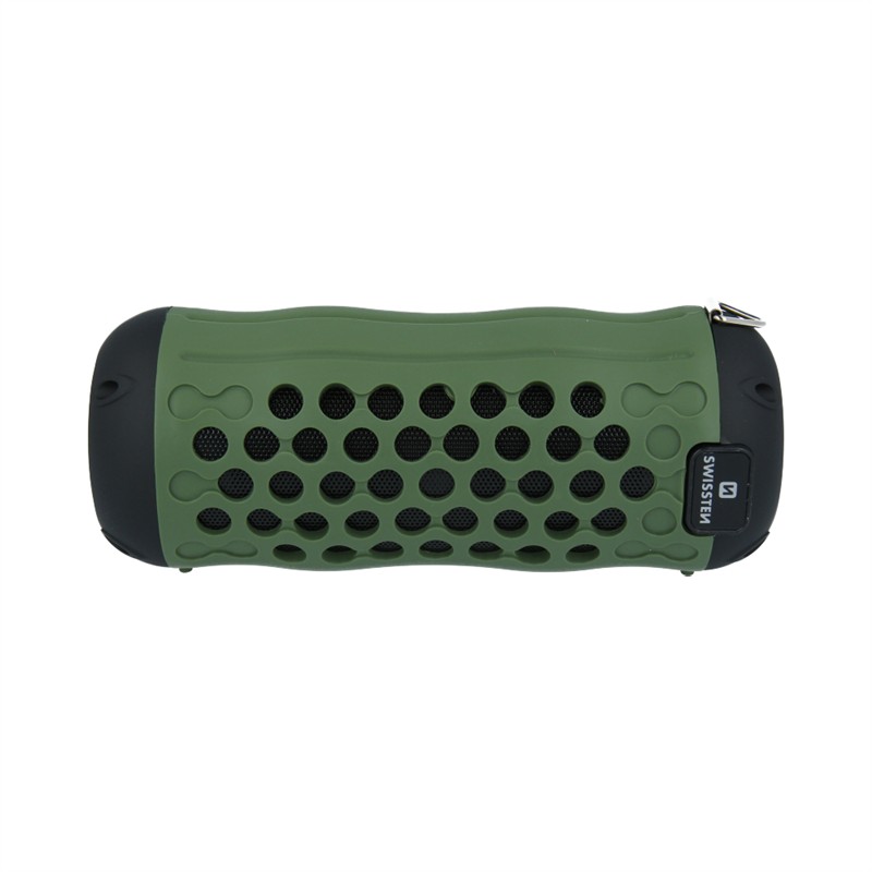 SWISSTEN GŁOŚNIK BLUETOOTH X-BOOM GREEN 2x5W IPX5-15296 SWISSTEN GŁOŚNIK BLUETOOTH X-BOOM GREEN 2x5W IPX5-15296