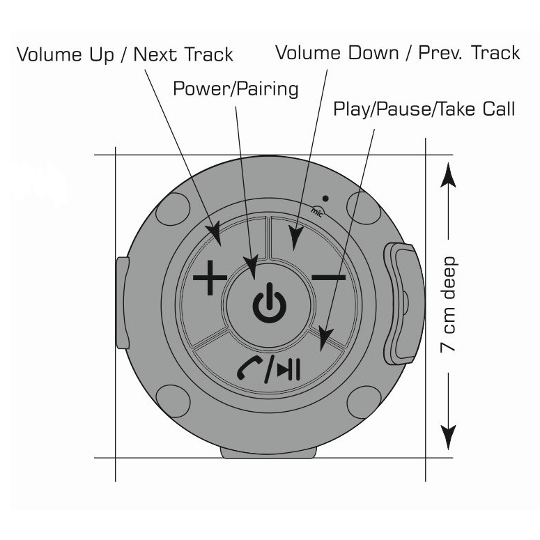 SWISSTEN GŁOŚNIK BLUETOOTH X-BOOM ORANGE 2x5W IPX5-15436
