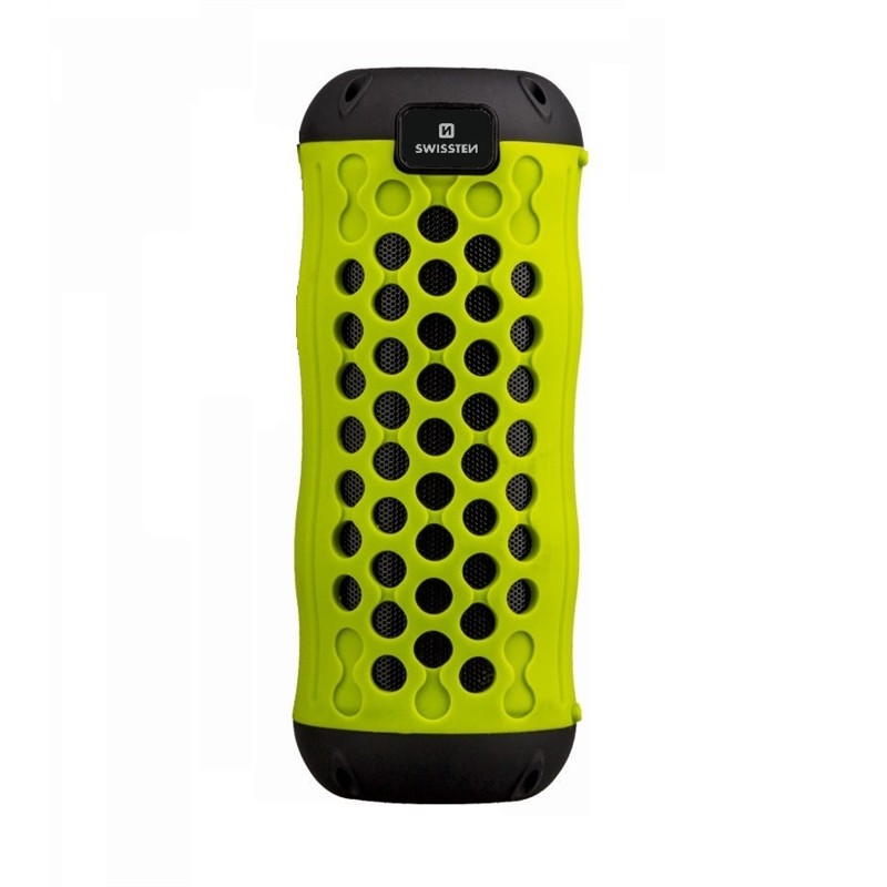 SWISSTEN GŁOŚNIK BLUETOOTH X-BOOM LIME 2x5W IPX5-15438