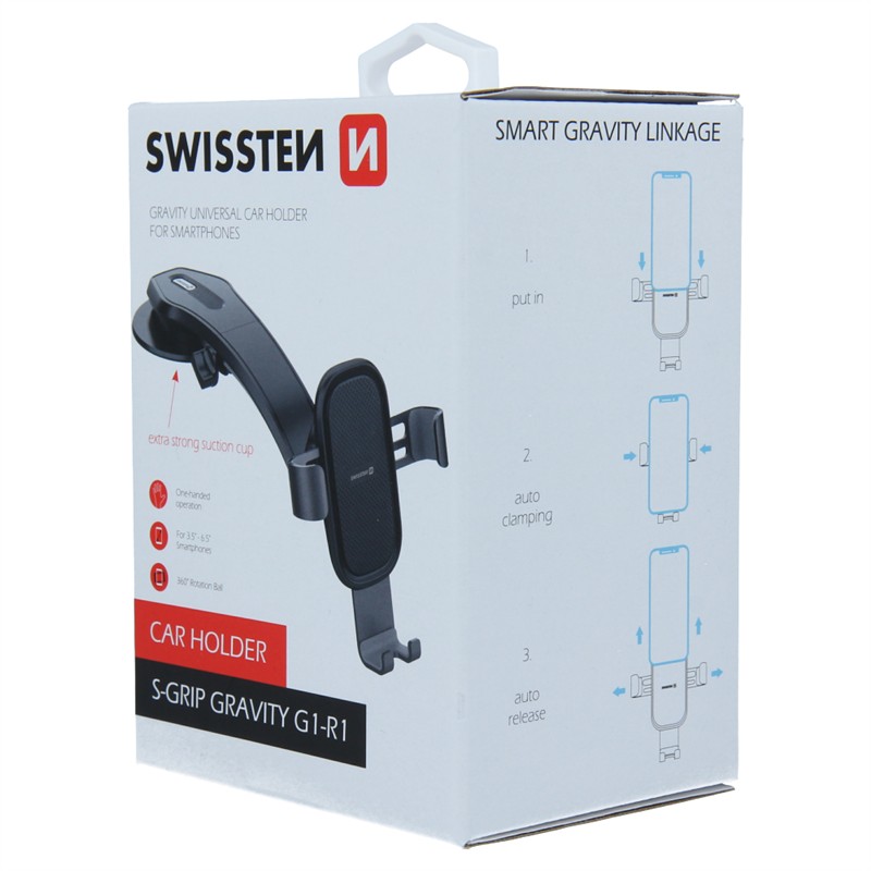 SWISSTEN UCHWYT SAMOCHODOWY GRAVITY G1-R1-15478