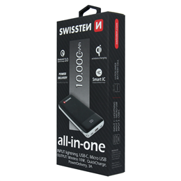 SWISSTEN POWER BANK ALL IN ONE 10000mAh-15501