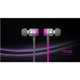 SWISSTEN SŁUCHAWKI DOUSZNE SUPERBASS YS900 PINK-15516