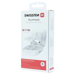 SWISSTEN HF BLUETOOTH TWS EARPHONES FLYPODS WHITE-15531