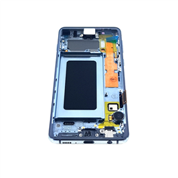 LCD SAMSUNG S10 G973 BLUE SERVICE PACK-15748