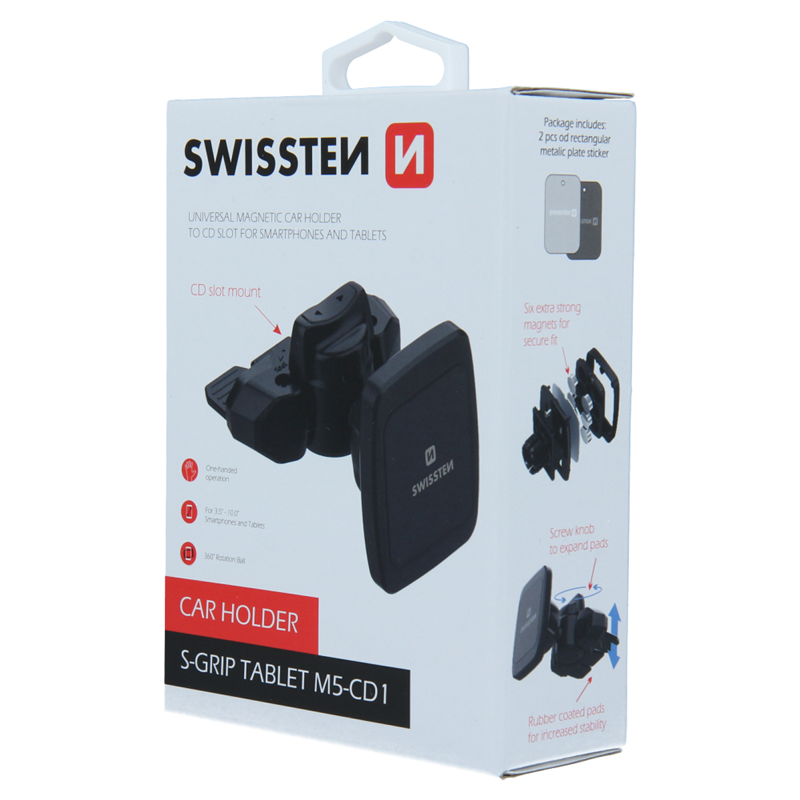 SWISSTEN UCHWYT MAGNETYCZNY TABLET S-GRIP M5-CD1-16774
