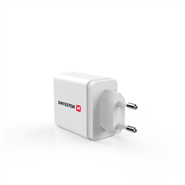 SWISSTEN ŁAD SIEC USB-C 18W PD 3.0 WHITE IPHONE -16883