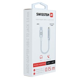 SWISSTEN AUDIO ADAPTER USB-C / JACK -17776