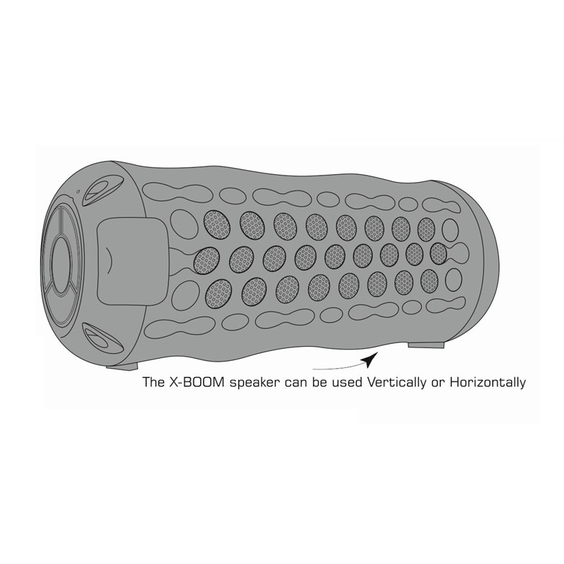 SWISSTEN GŁOŚNIK BLUETOOTH X-BOOM RED 2x5W IPX5-17781