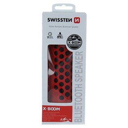 SWISSTEN GŁOŚNIK BLUETOOTH X-BOOM RED 2x5W IPX5-17778 SWISSTEN GŁOŚNIK BLUETOOTH X-BOOM RED 2x5W IPX5-17778