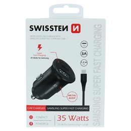 SWISSTEN ŁAD SAM 25W SUPER FAST KABEL USB-C/USB-C-18812