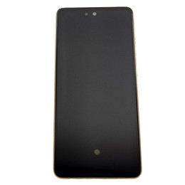 LCD SAMSUNG A525 A526 A52 BLACK SERVICE PACK-19003