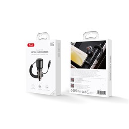 XO ŁAD SAM USB-C 65W + USB, KABEL USB-C BLACK-21383