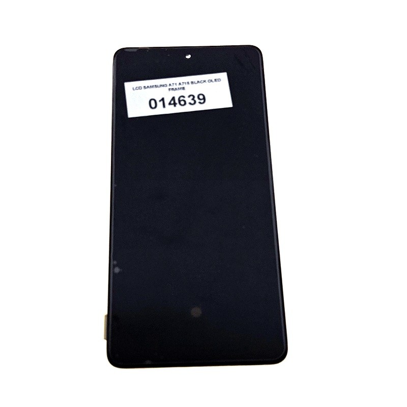 LCD SAMSUNG A71 A715 BLACK OLED FRAME-21731 LCD SAMSUNG A71 A715 BLACK OLED FRAME-21731